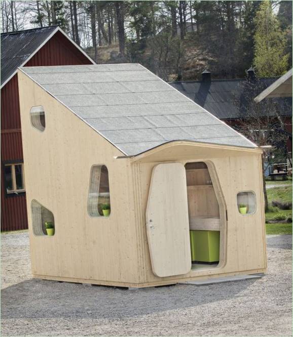 Casa dello studente in legno dello studio Tengbom Architects