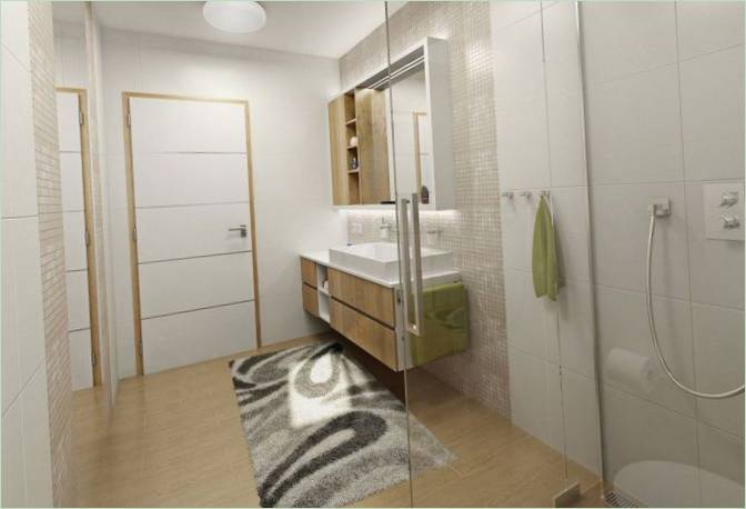 Bagno in una casa di campagna in Repubblica Ceca