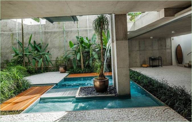 Design degli interni di un cottage a San Paolo