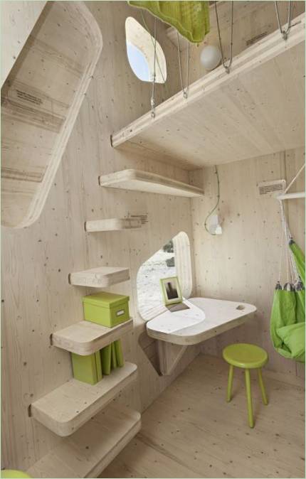 Una casa per studenti in legno dello studio Tengbom Architects