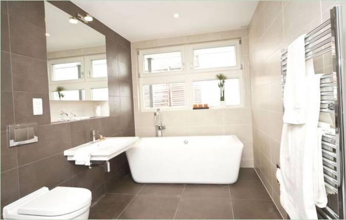 Interior design della residenza di Glenatham Road, Inghilterra