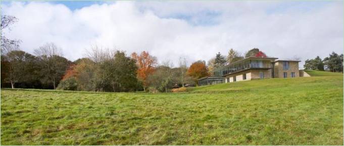 L'enorme parco di una villa inglese