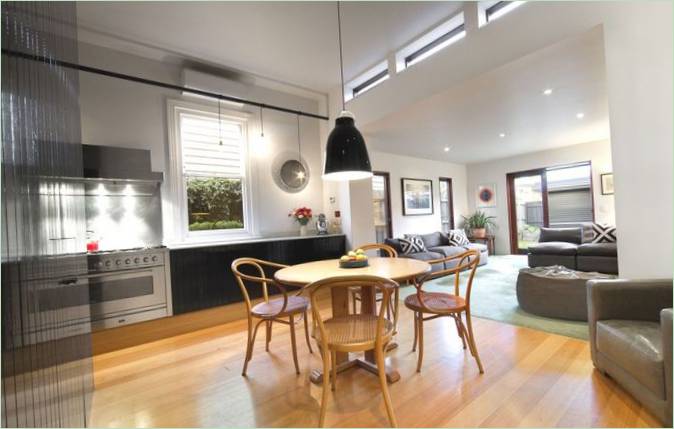 L'elegante Brunswick House a Melbourne, Australia - progetto d'interni di Christopher Botterill