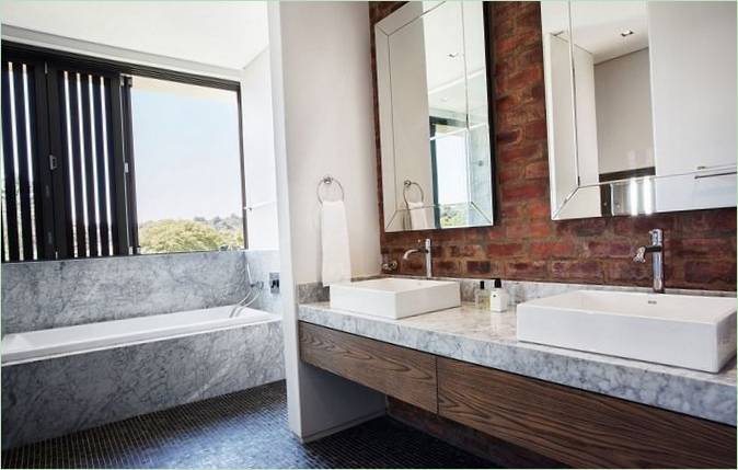 Bagno in marmo