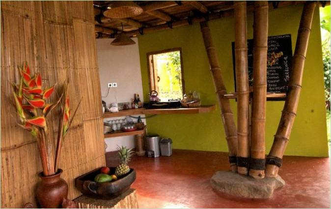 Design degli interni di una cucina