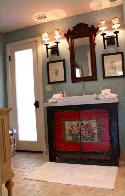 Design degli interni del bagno
