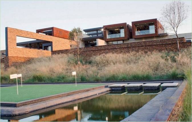 Progetto di cottage privato di Nico van der Meulen Architects