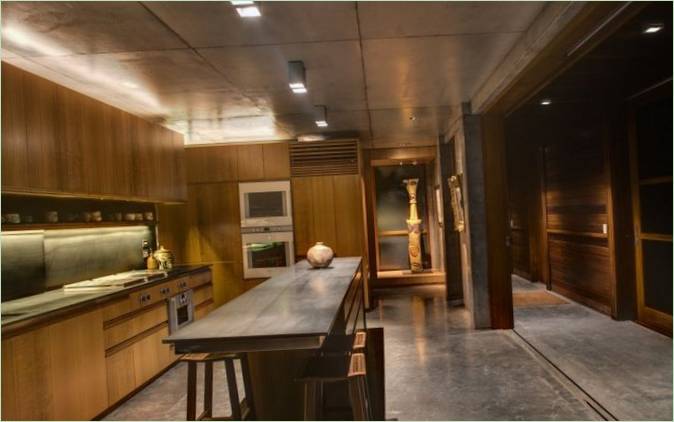 Interno della residenza: la cucina