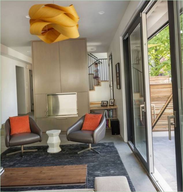 Progettazione degli interni di una residenza a Washington, DC