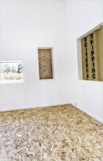 Casa ecologica realizzata con materiale riciclato Upcycle House in Danimarca