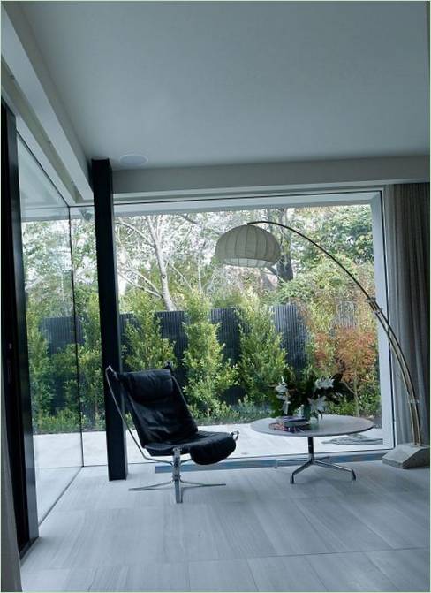 L'area salotto della Aussie House di Melbourne