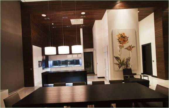 Design degli interni di una sala da pranzo
