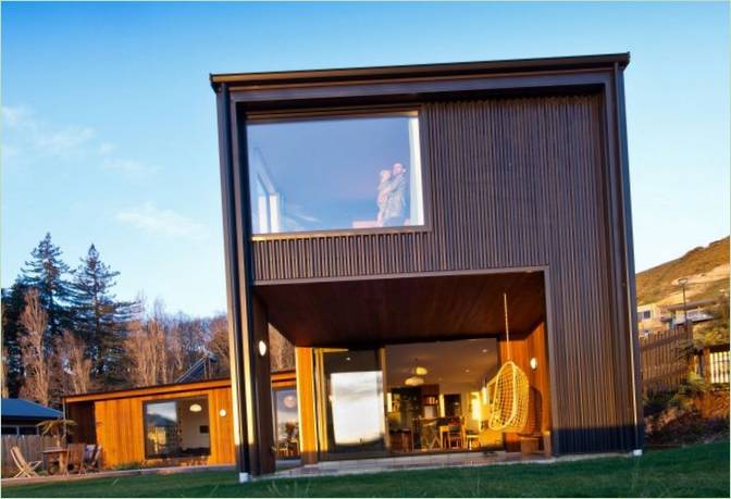 Interni eleganti della Nelson House di Kerr Ritchie, Nuova Zelanda