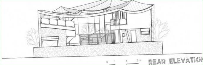 Diagramma schematico della villa di Ga On Jai