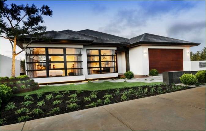 L'esterno della casa Azumi in Australia