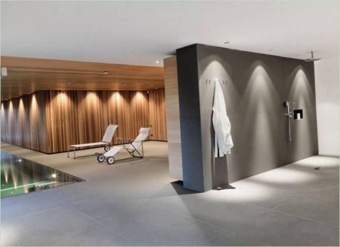 Una casa di lusso di Ralph Germann Architectes in Svizzera