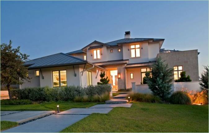 Texas Home design di una casa di campagna negli Stati Uniti