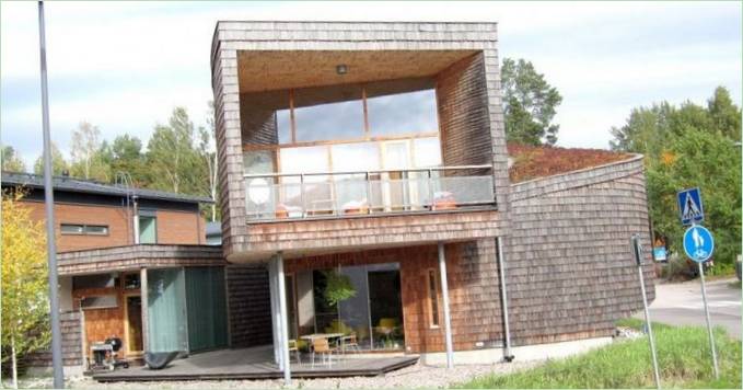Una casa a forma di spirale in Finlandia