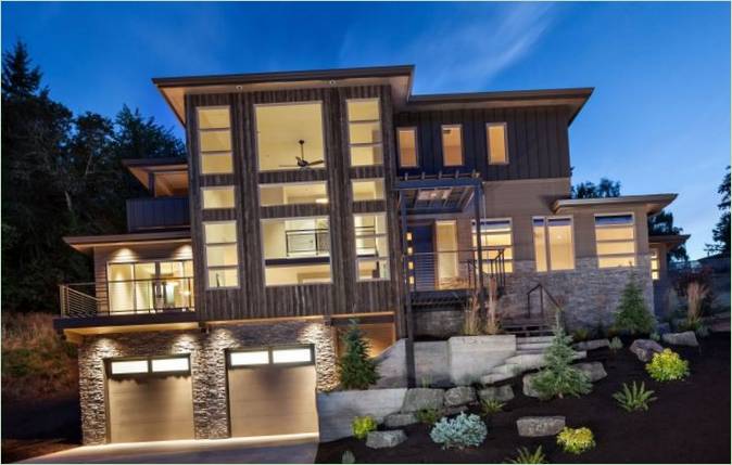 Crest Meadows Residence, casa di campagna di design negli USA