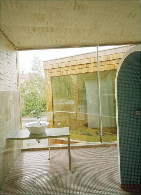 Una casa a forma di spirale in Finlandia