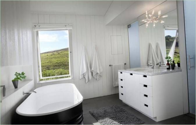 Design degli interni del bagno