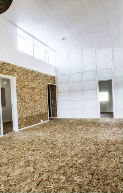 La casa Upcycle in Danimarca è stata costruita con materiali di riciclo