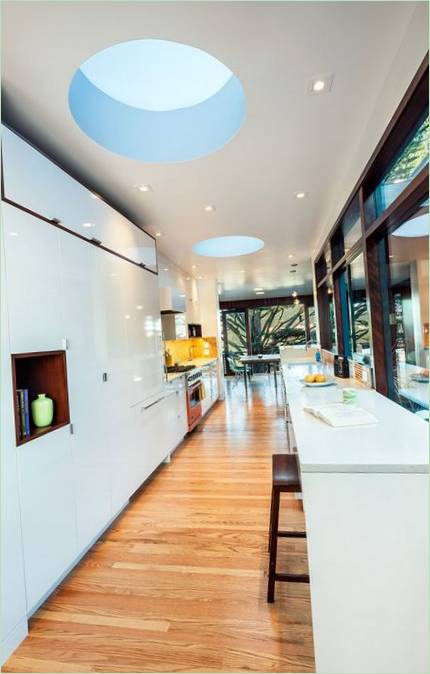 Progetto d'interni Wurstet House di Jennifer Weiss, San Francisco, California