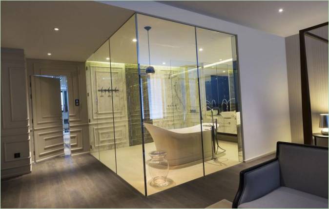 Bagno dell'appartamento Blue Penthouse