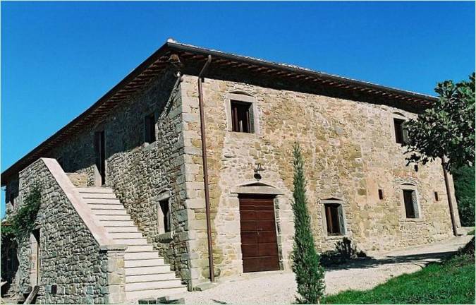 Esterno di Villa Casa Bramasole in Italia