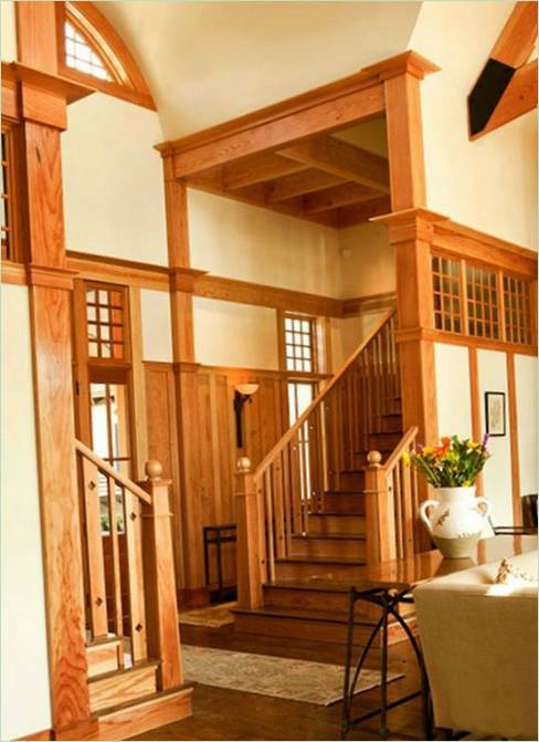 Scala in legno di Wayne Windham R.A