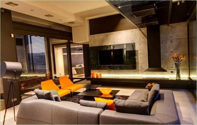 Progetto di un cottage privato di Nico van der Meulen Architects