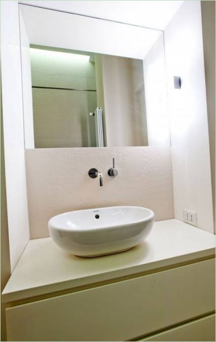 Un progetto di DISEGNOINOPERA a Milano. Bagno
