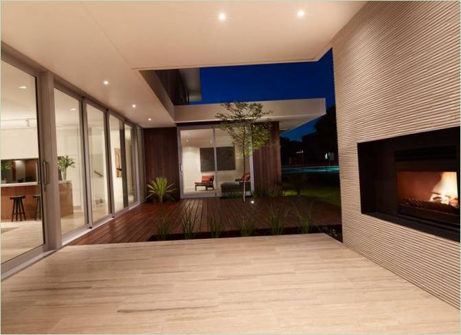 Interni accoglienti della California House, Brighton
