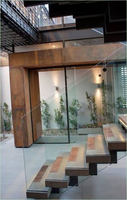 Progetto di cottage privato di Nico van der Meulen Architects