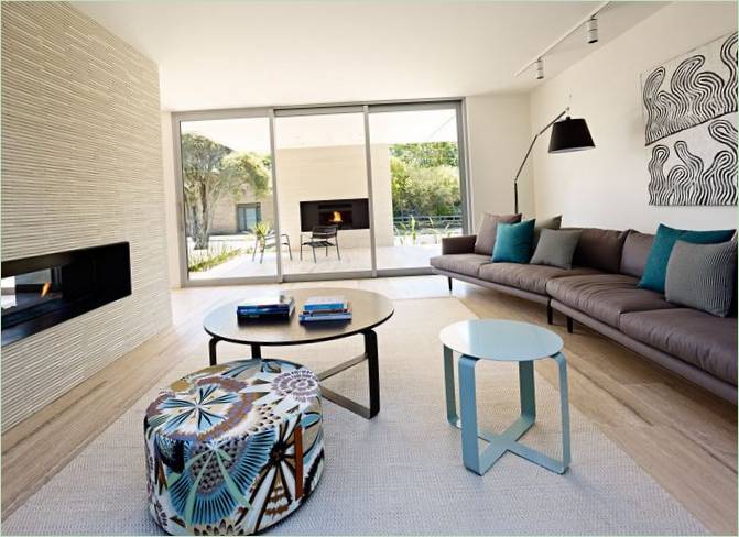 Interni accoglienti della California House, Brighton