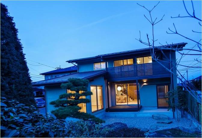 Facciata della Cocoon House