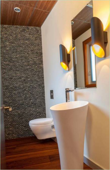 Design degli interni della casa M-22 nel Michigan, USA