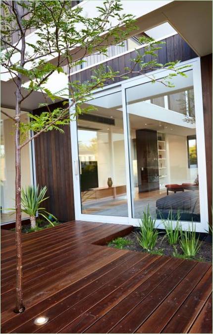 Interni accoglienti della California House, Brighton