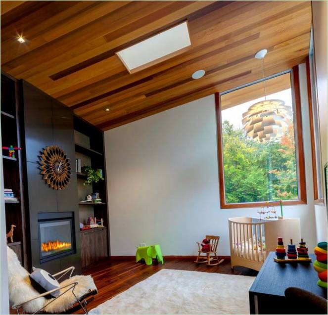 Design degli interni di una casa M-22 nel Michigan, USA
