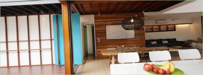 Interno della casa di Mooloomba
