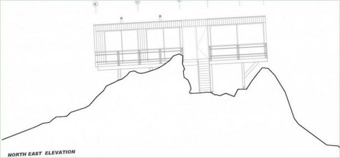 Schema della casa Mirador