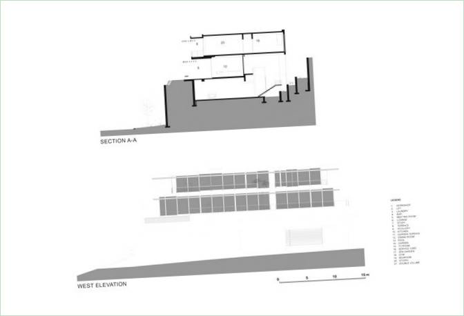 La casa di lusso a tre piani progettata da SAOTA Kloof 151