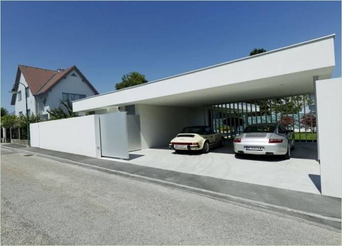 Garage della casa A&B