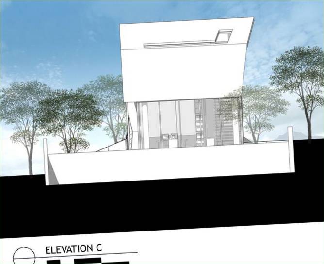 Progetto di una casa OOI di Czarl Architects