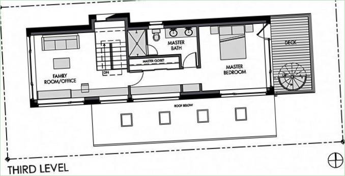 Pianta del terzo piano