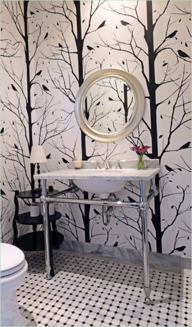 Design degli interni del bagno