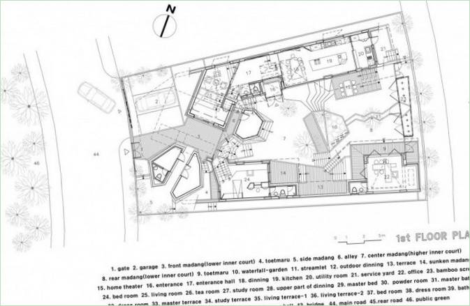 Piantine di Ga On Jai Mansion