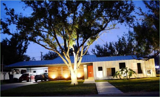 Progetto di interni per la villa privata Casa Westway di LRSTUDIO in Texas