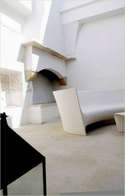 Angolo creativo della Residenza di Ristrutturazione di Ludovica+Roberto Palomba