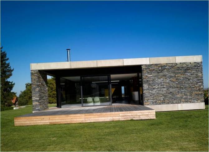 L'esterno di Villa Řitka
